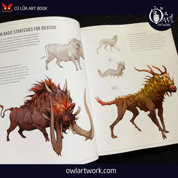 owlartwork-sach-artbook-concept-art-desining-creatures-and-characters-6
