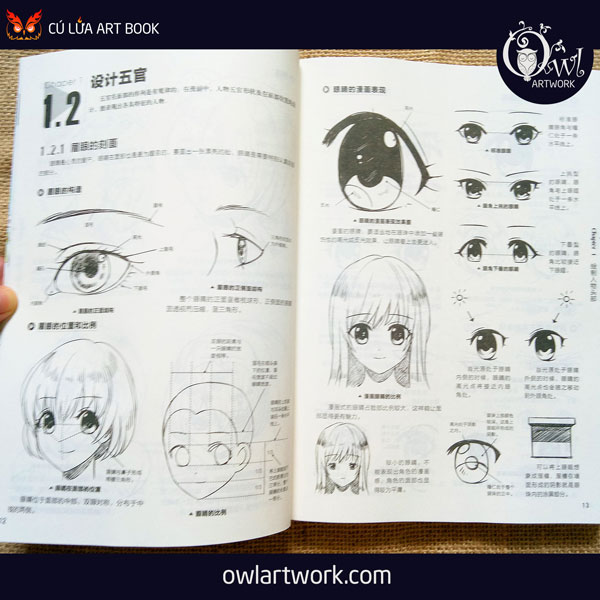 Thiết kế sách dạy vẽ anime cơ bản giúp các bạn mới học tìm hiểu ...
